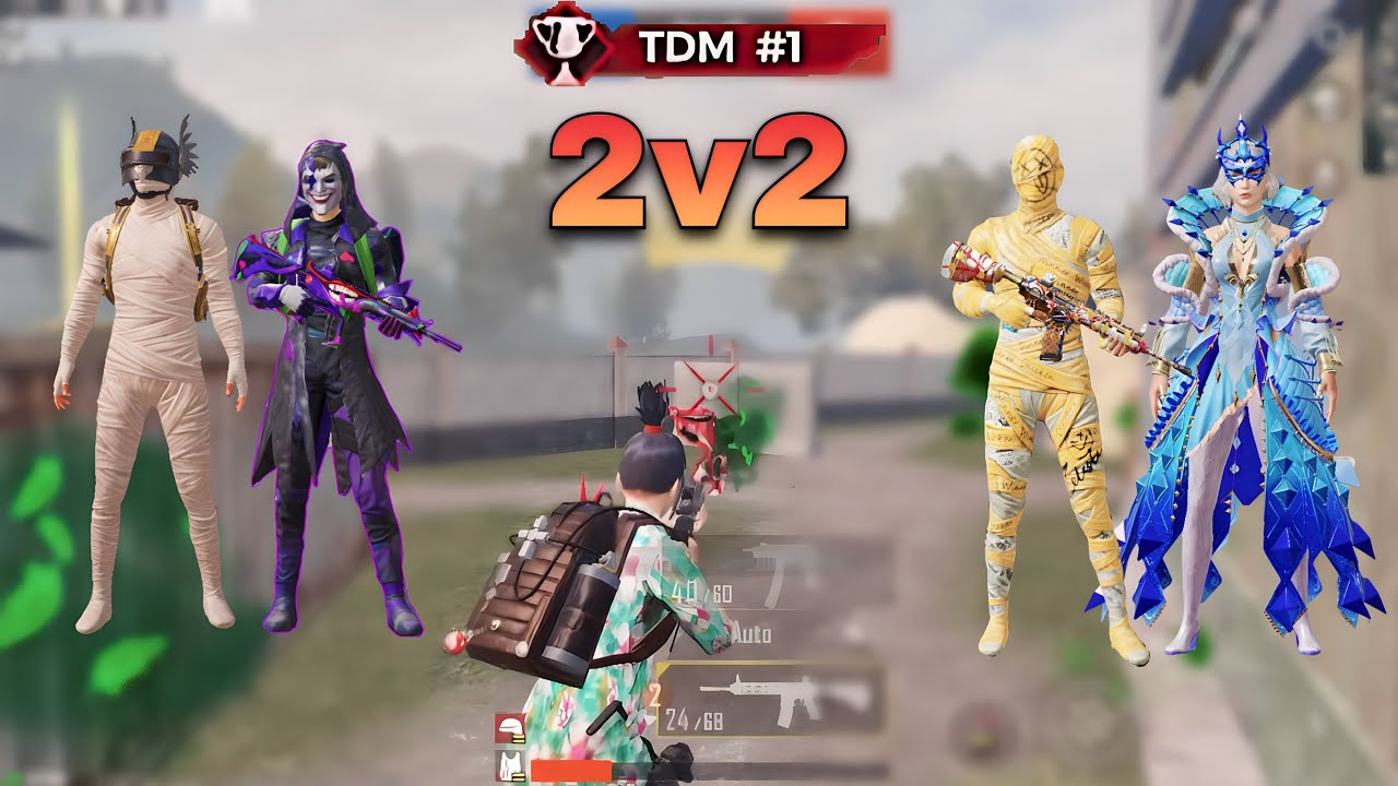 2v2 TDM Gameplay 🔥😳 Team:-THE ARC-FORCE
