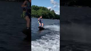 Wakeboarding crash