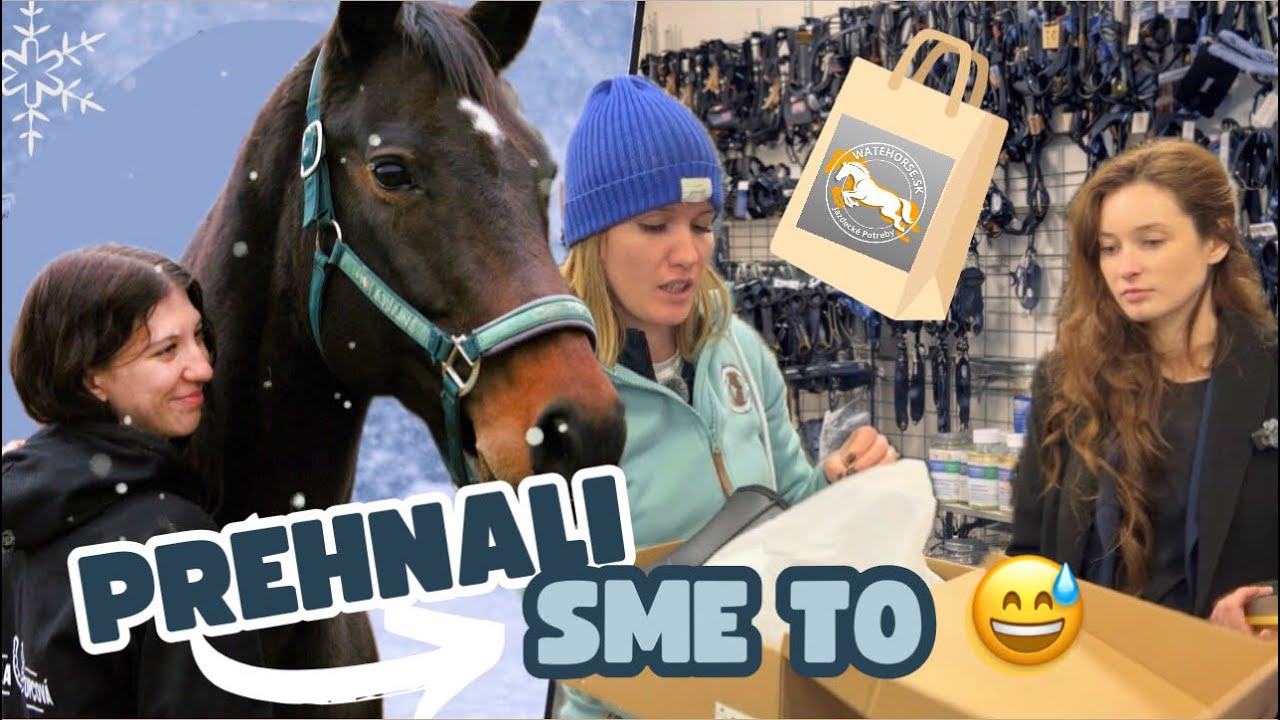 Išli sme po JEDNU vec… a skončili s plnými taškami 😅 | Zimný vlog z ranča