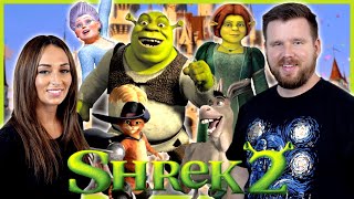 My wife watches SHREK 2 for the FIRST time || Movie Reaction