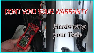 Don't void your warranty | 12v switched accessory power Tesla | Hardwire Install