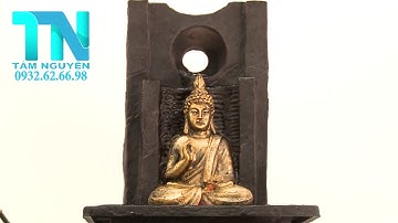 Thác nước phong thủy trong nhà ️- Mã số: TN01-010 | Thác nước phong thủy Tâm Nguyên