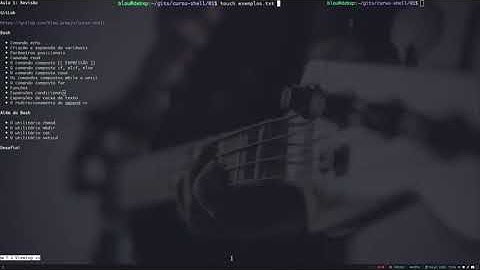[Além do bash] #3 Criando arquivos