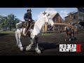 VAMOS TREINAR O SHIRE BRANCO AGORA - CAVALO PRINCIPAL - Red Dead Redemption 2