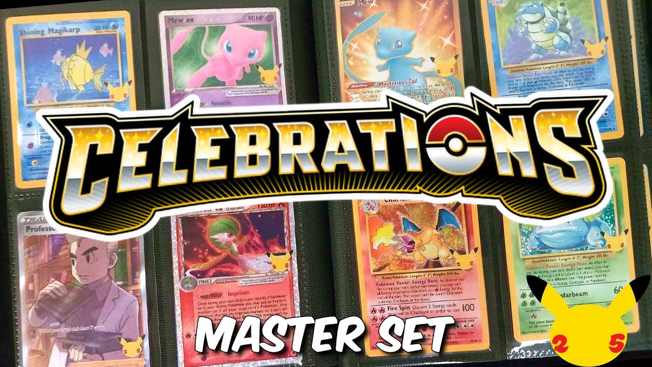 Pokemon Celebrations Complete Master Set | 120 Cards!!!