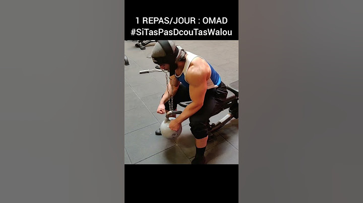 SEANCE COU EN MUSCULATION | OMAD : 1 REPAS PAR JOUR (One Meal A Day)