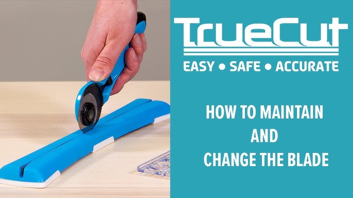 TrueCut Power Rotary Blade Sharpener True Sharp Sharpening With Blades Olfa