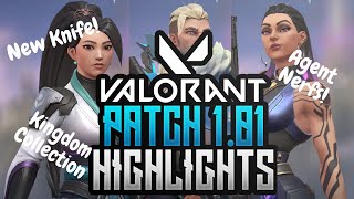 Valorant Patch 1.01 | Sage Nerf, Reyna & Sova Buff! New Skin Collection! FPS BOOST!
