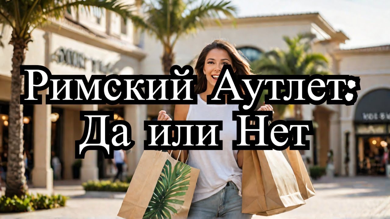 Римский Аутлет Castel Romano - стоит ли ехать?