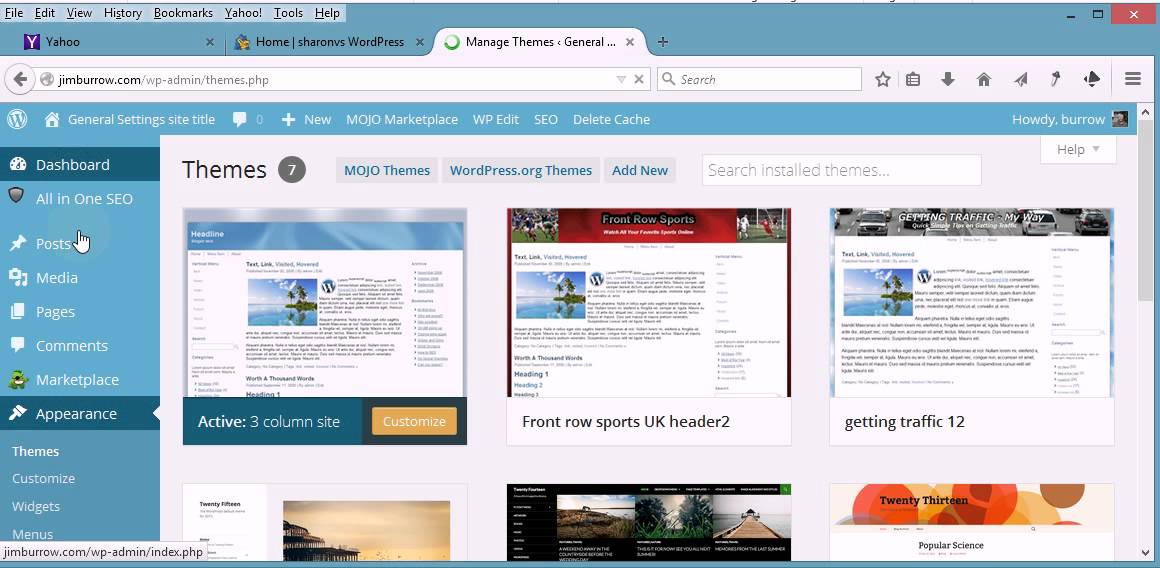 Working With Columns and Widget in WordPress - YouTube