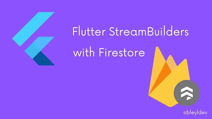 Displaying lists of data from Firestore using Streambuilder in Flutter