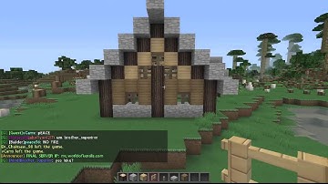 Minecraft | Speed Build | Medival Village | Lumber Mill