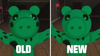 ROBLOX PIGGY OLD DINOPIGGY vs NEW DINOPIGGY COMPARISON