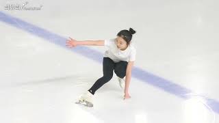 유나영 Nayeong YU FS Run-Through | 2024 종별선수권 (DAY4) | Official Practice | 2024-04-21