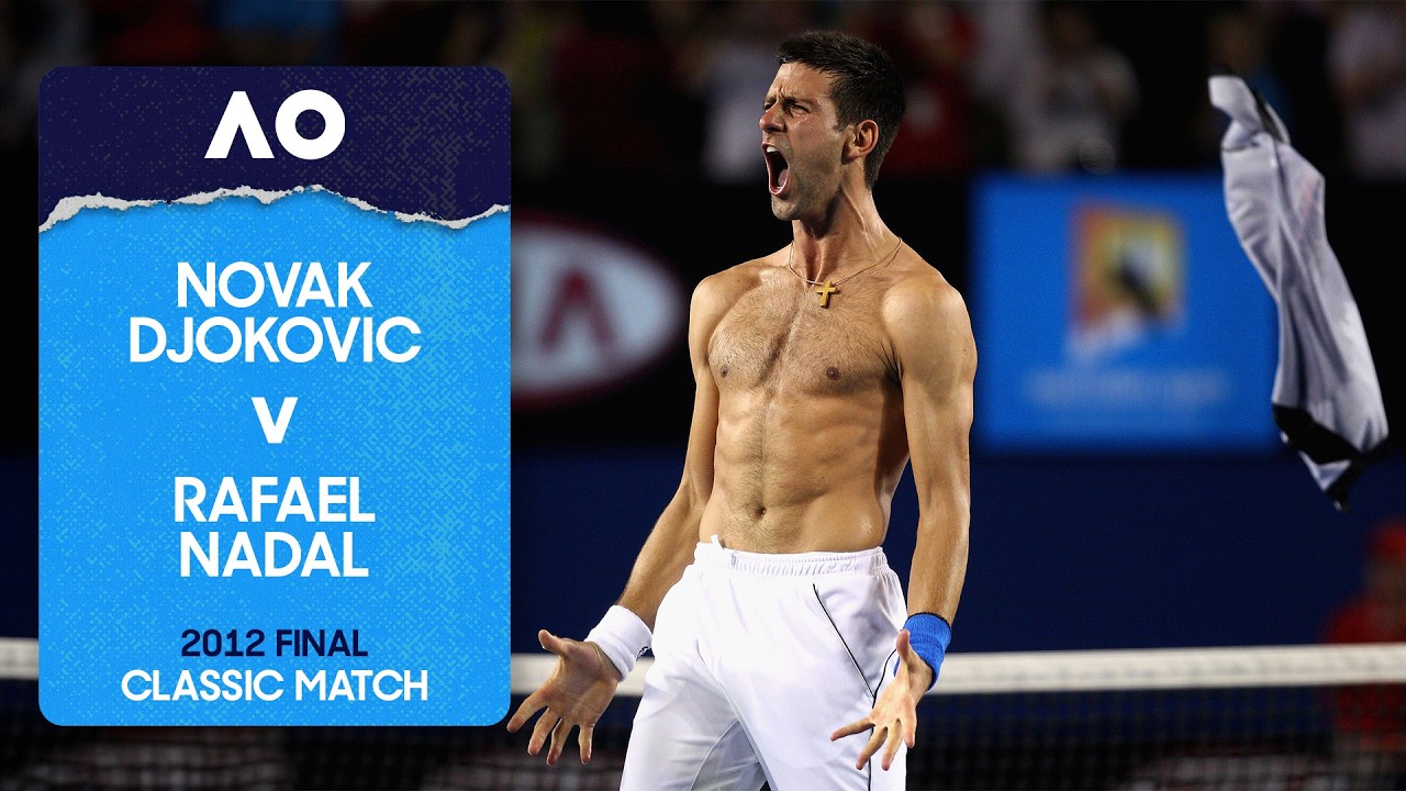 Novak Djokovic v Rafael Nadal Classic Match | Australian Open 2012 Final