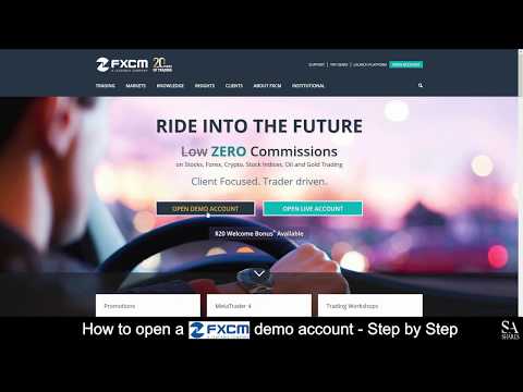 How to Open an FXCM Demo Account - A Step By Step Guide for Beginners ?