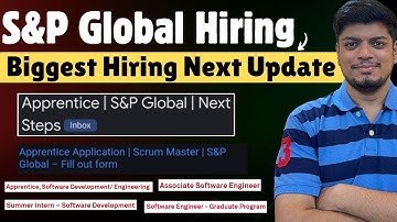 🔥S&P Global Assessment (Survery) | BIGGEST Hiring Process | Off-Campus Drive 2026, 2025, 2024-2021