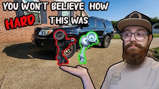 V6 4Runner Tensioner And Idler Pulleys Replacement