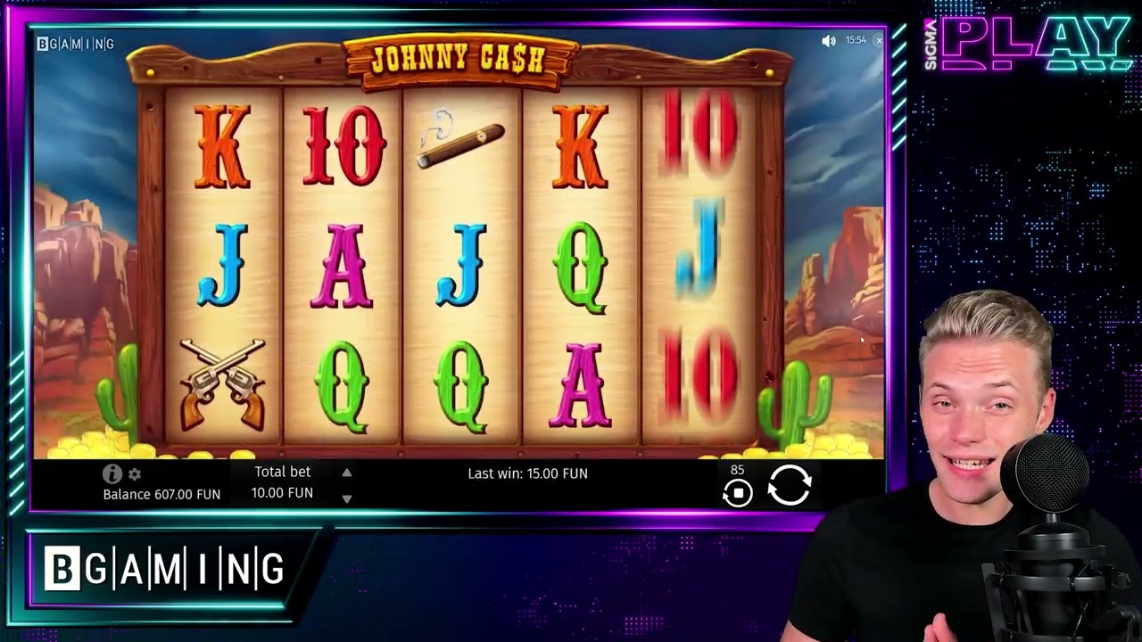 Johnny Cash slot | Johnny Cash online slot | slot online - YouTube