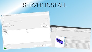 Installation and Management of Alibre PDM Server (Video 1)