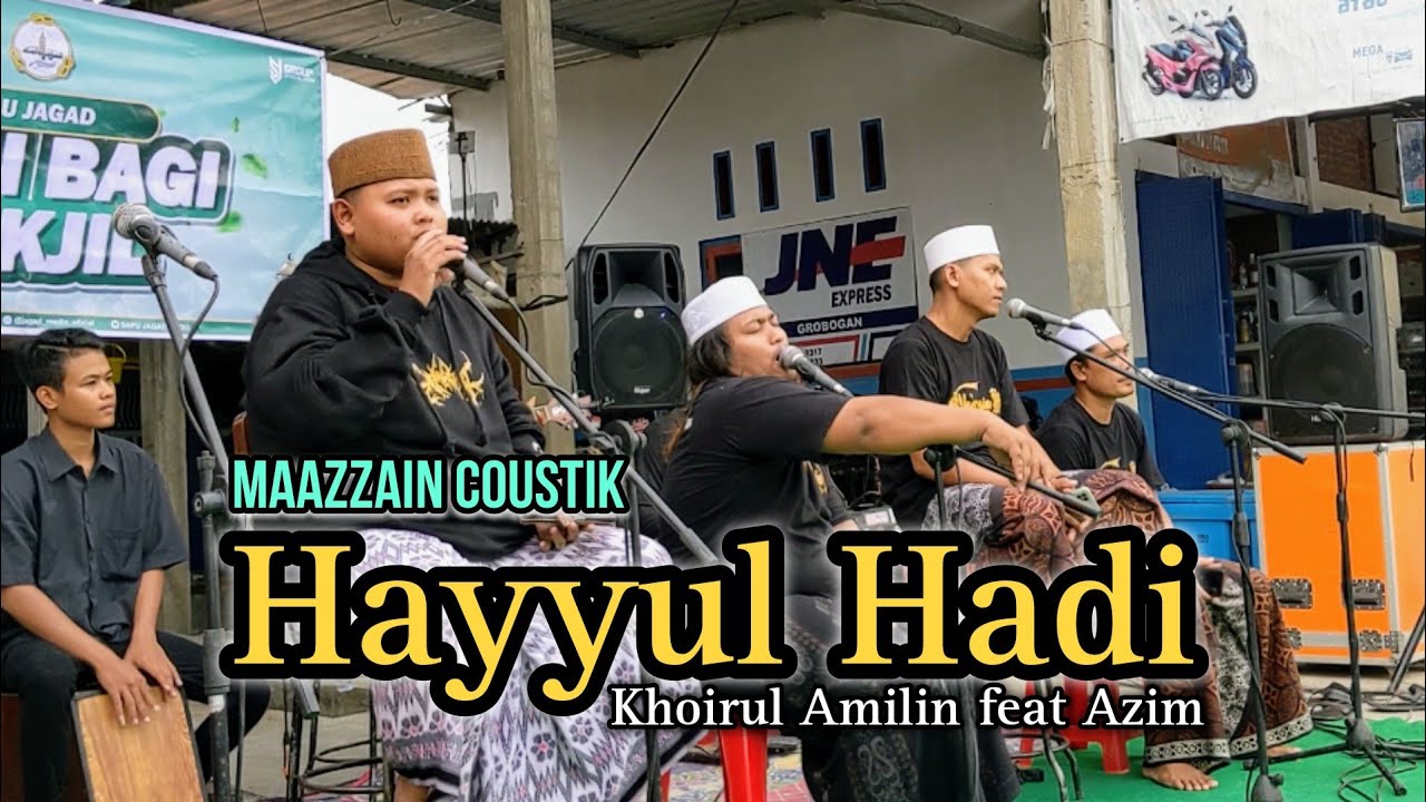 Hayyul Hadi Nada Tinggi - Khoirul Amilin feat Azim cover Akustik | Maazzain Coustik