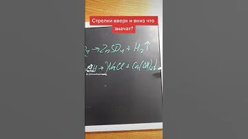 Стрелки вверх и вниз, что значат?