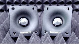 Обзор высокочастотных динамиков Machete MT-30!