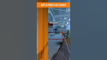 500 IQ Door Flash on CS2 Nuke #shorts