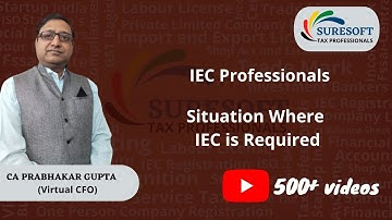 Conditions where IEC is Required | Is IEC mandatory | Import Export Code Requirement