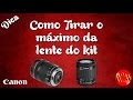 Como tirar o máximo da lente do kit - Flores