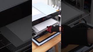 Using Otter DTF Tri-layer A3 Oven Dryer Pro to cure DTF transfers with ease!#shorts