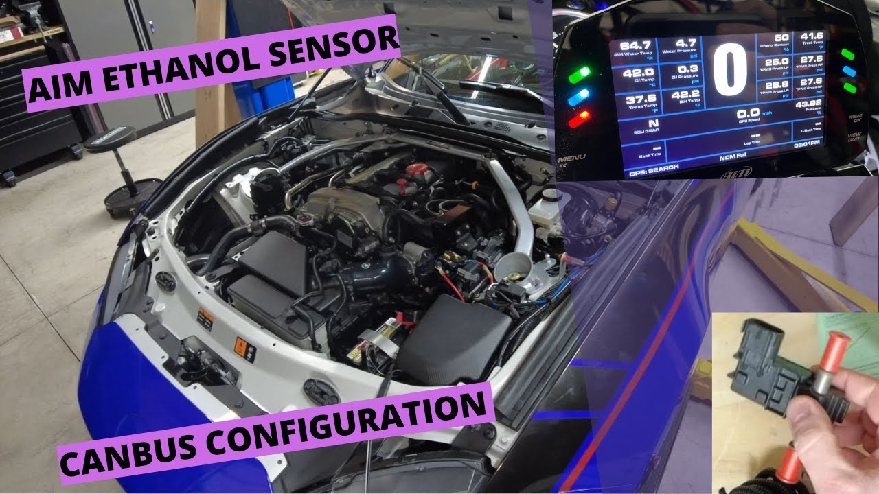 2019 Mazda MX5 ND2 AIM CANBUS Ethanol Content Sensor  Install