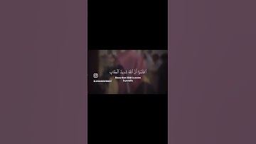 اعلموا ان الله شديد العقاب ،  وان الله غفور رحيم  - محمد اللحيدان - سورة المائدة