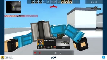 Sniper Mode Gameplay in Blockpost