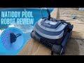 Check out the NaTiddy horizontal wall climbing pool robot