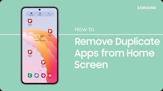 Remove duplicate apps on Galaxy device