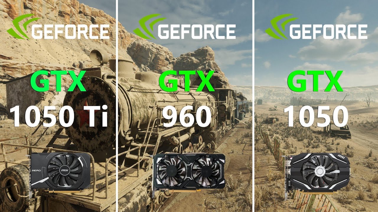 Gtx 1050 Ti Vs Gtx 960 Vs Gtx 1050 Test In 7 Games Youtube