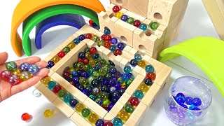 Marble run race ASMR ☆ Summary video of over 10 types of Cuboro marble .Compilation  video!2