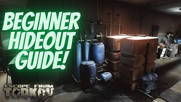 Escape from Tarkov beginner Hideout guide