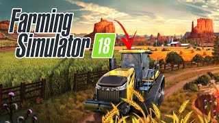 Farming simulator 18 Harvesting wheat | fs 18 gameplay | fs18 timelapse | #fs18