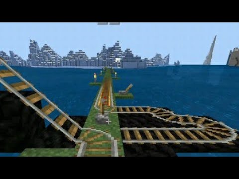 Making rails on Minecraft - YouTube