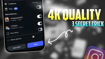 How To Upload High Quality Video On Instagram 🔥 | Instagram Video Quality Settings