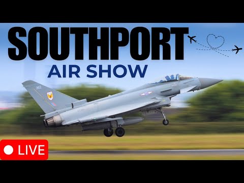 馃敶LIVE Southport Air Show 2025 馃洬
