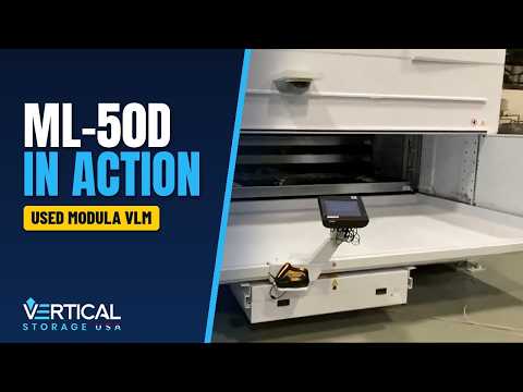 Modula ML50D VLM Walkaround | Tray Bay & Touchscreen