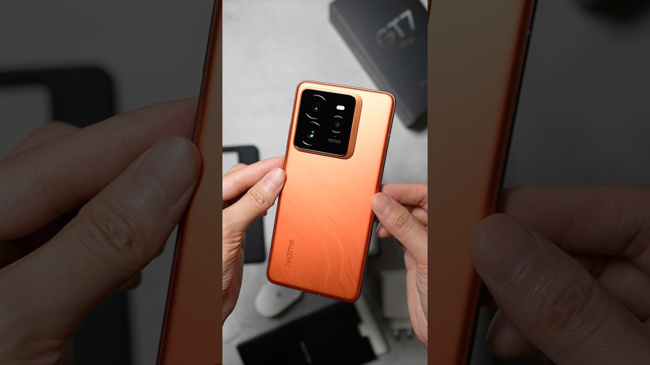 Realme GT7 Pro in Orange Unboxing! - YouTube