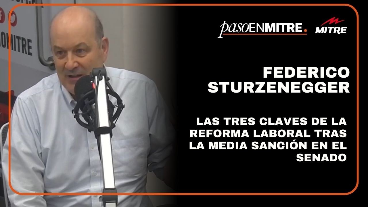 Federico Sturzenegger reveló tres claves de la reforma laboral tras la media sanción en el Senado