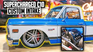 LS Swapped C10 Custom Intake & Valve Covers - Supercharged Chevy C10 Ep 11 by Salvage to Savage 37,998 views 5 months ago 18 minutes