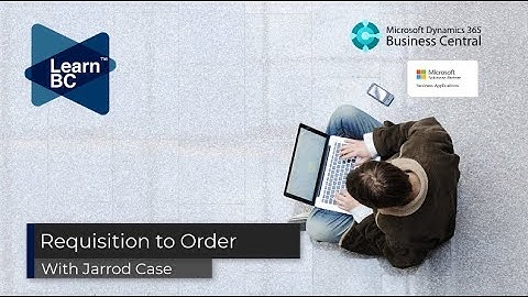 Creating Purchase Orders after planning in the Requisition Journal In Business Central