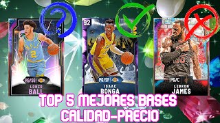  TOP 5 MEJORES BASES NBA2K20 myteam Relación Calidad - Precio 