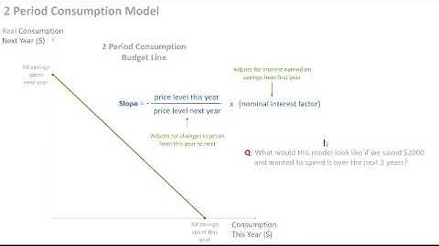 2 Period Consumption Model  - part 2